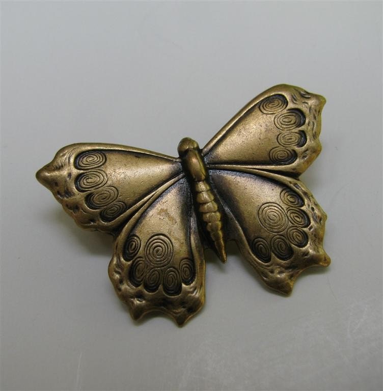 Brass Butterfly Pin