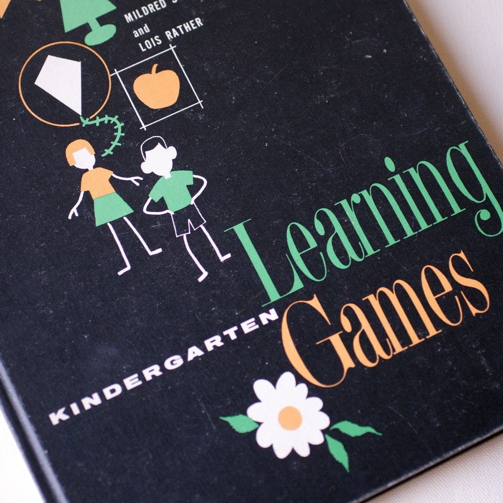 Kindergarten Learning Games Book