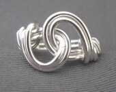 Sterling Silver Wire Wrapped Unisex Ring