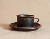 RESERVED 4 RUSKA Arabia Finland Demitasse Espresso Cups and Saucers