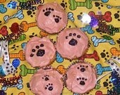 Organic Happy Birthday Puppy Cakes . . .