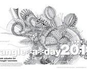 Tangle-A-Day Zentangle Desk Calendar