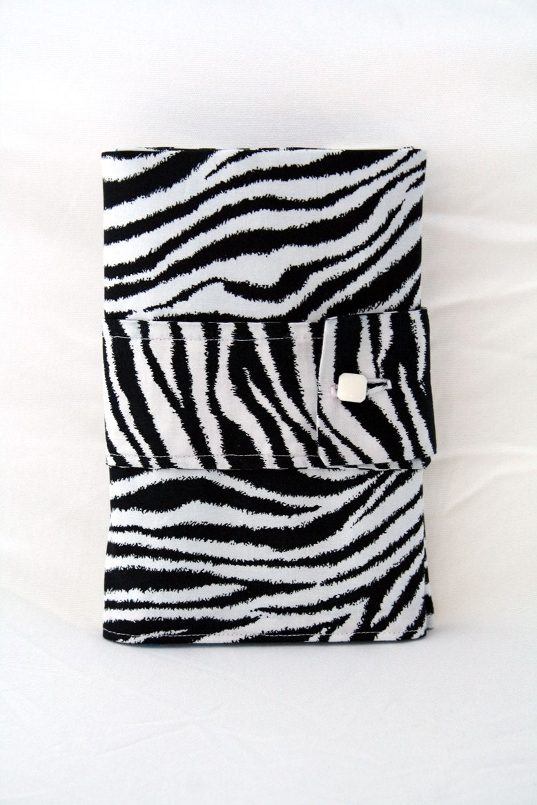 Double Point Needle Fold-Up Case- Zebra Safari