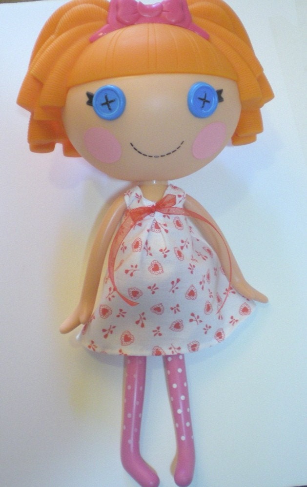 Lalaloopsy Doll Dress - Handmade - Doll Fashion for such as Lalaloopsy