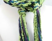 Spring into Summer Skinny Scarf - Organic Cotton, Soy and Bamboo