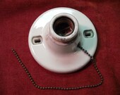 Vintage Porcelain Light Socket