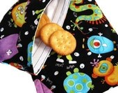 More Monsters Reusable Sandwich and Snack Bag Set