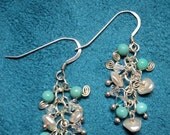Turquoise Shimmer Earrings