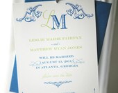 Deco Save the Date Card