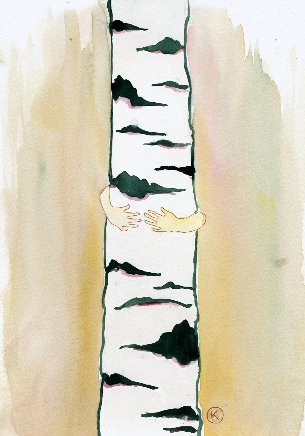 The Tree Hugger Card