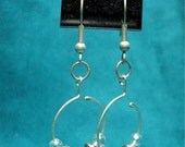 Amethyst Hoops
