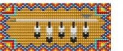 Instructions for making Peace Pipe and Feathers  PATTERN ONLY