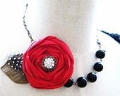 Special Occasion Statement Necklace for Brides and Bridesmaids -  Valentina