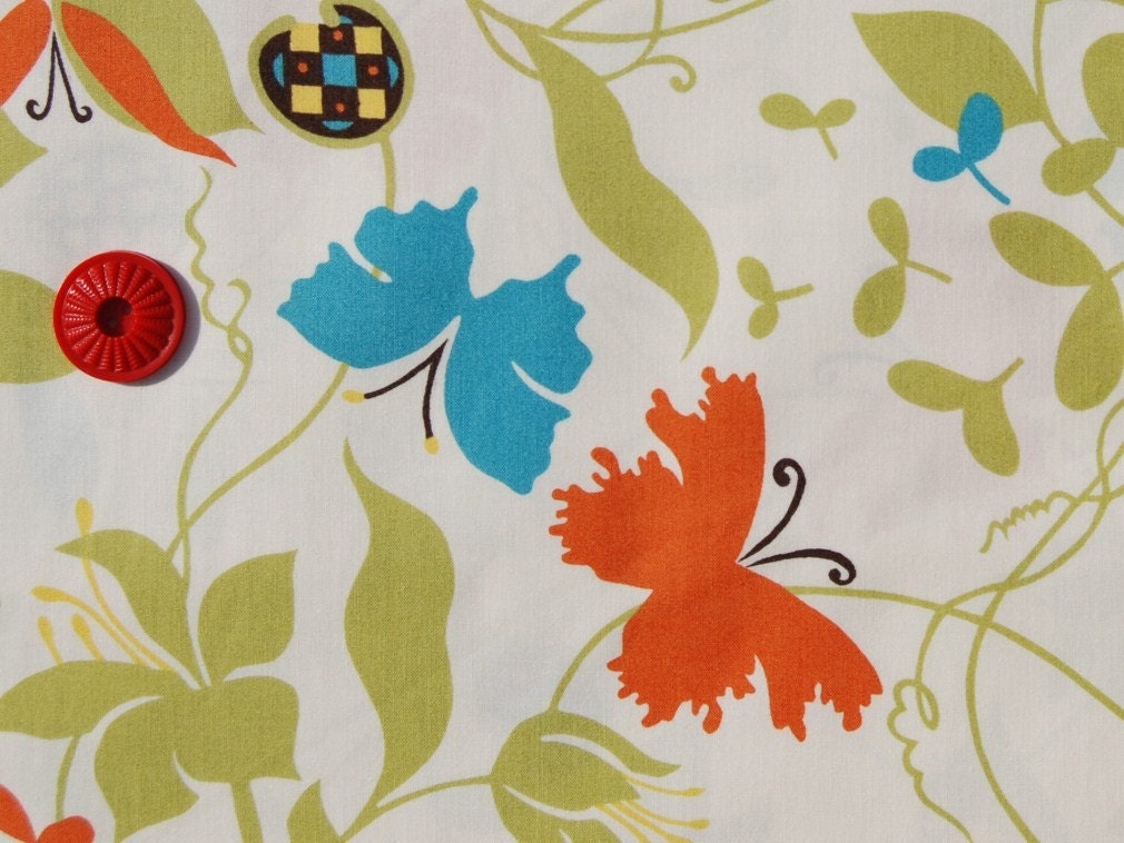 SALE - Chrysalis by Sanae for Moda - Emergence in Cream - 1 yard listing