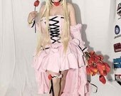 chobits pink chii dress cosplay