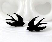 Swallow Stud Earrings