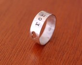 Ron Swanson Ring in Sterling Silver