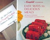 Vintage Cookbook 1960s Campbell's Soup Spiral GIFT QUALITY