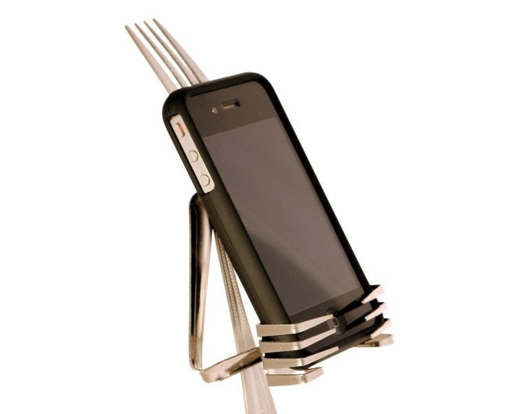 The iFork - iPhone stand