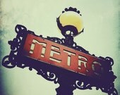 Metro Sign - 4x4 fine art Paris photo print