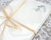 10 CARDS - Phoebe Stationery/Flat Cards and Envelopes, eco-friendly
