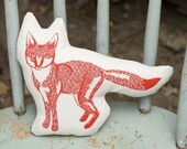 fox stuffie .  organic