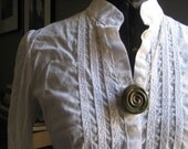 Chunky Ceramic Spiral Necklace
