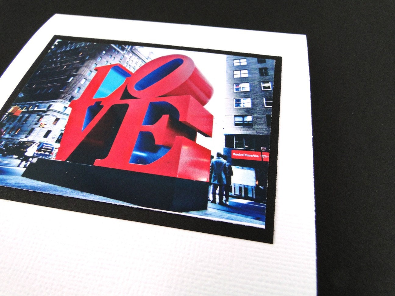 Photo Greeting card- Love in NYC