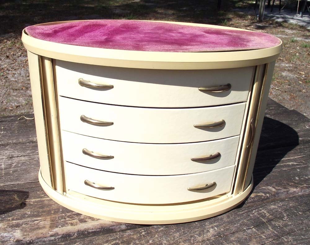 Jewelry Chest with Rollback Doors