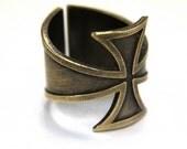 Crusaders Iron Cross Ring