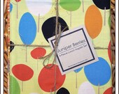 Yellow Lollipop Trees Cloth Lunch Napkin Set - LAST SET