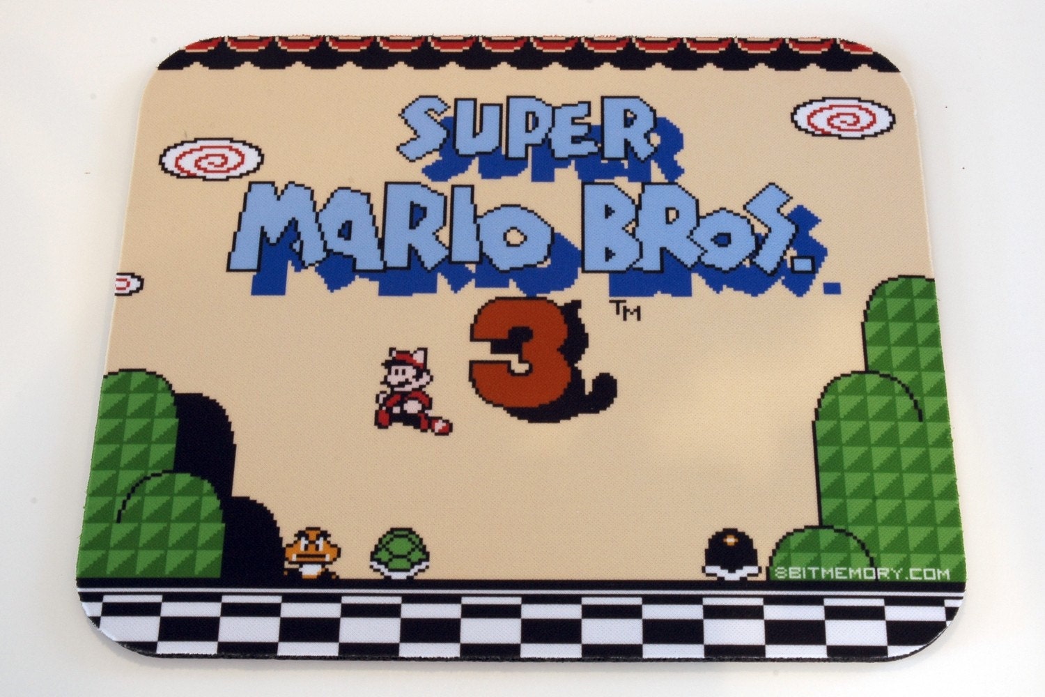 NES Mouse Pad - Super Mario Bros 3