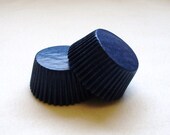 Navy Blue Cupcake Baking Cups (50)