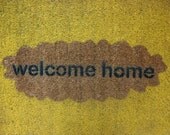 welcome home one color doormat christmas gifts under 50