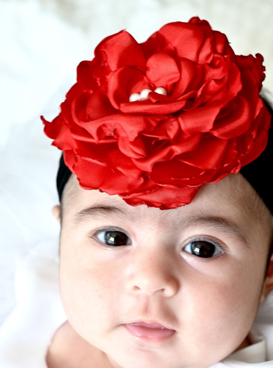 Little Red Riding Hood- Large Red Flower