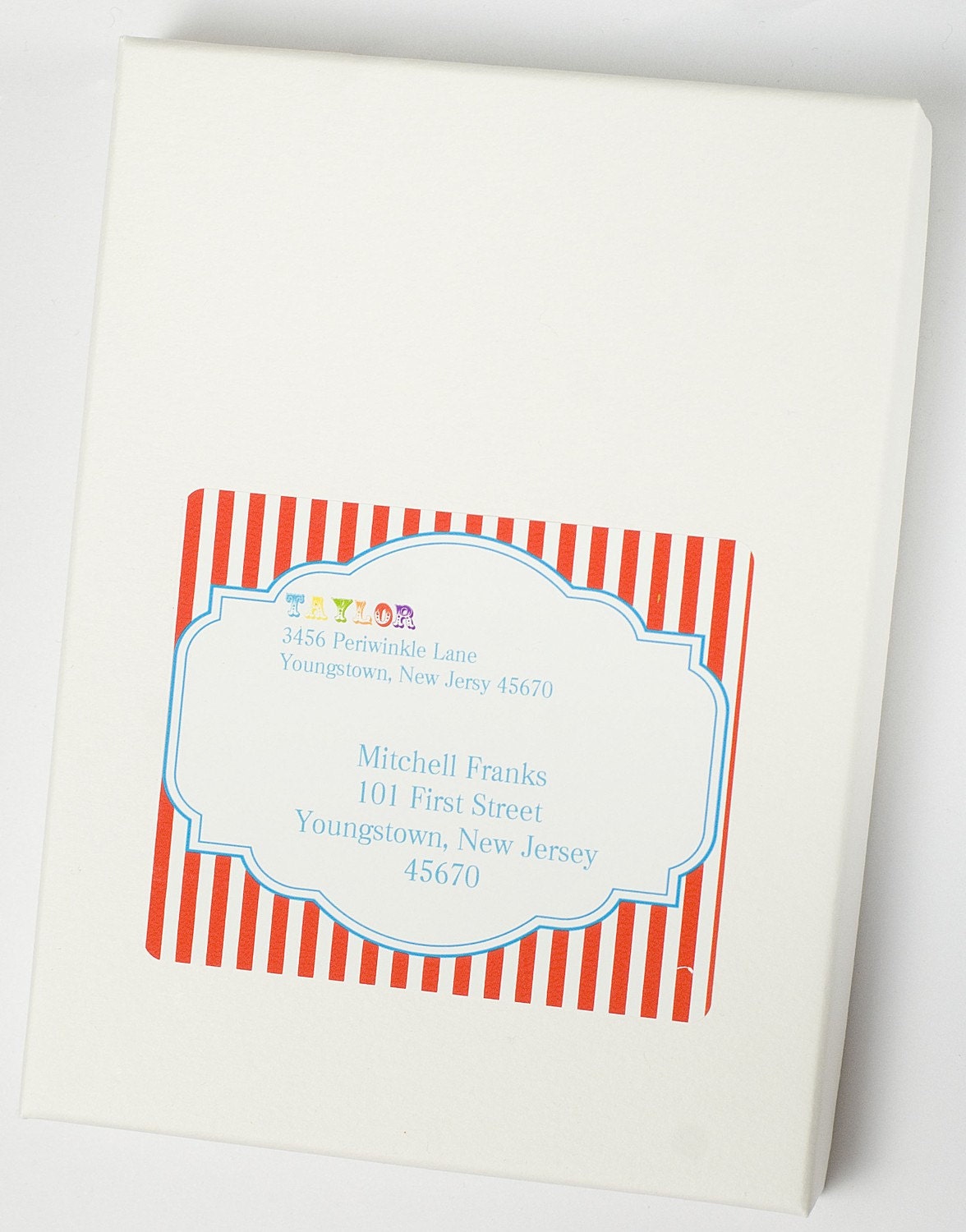 Circus Days Address Labels