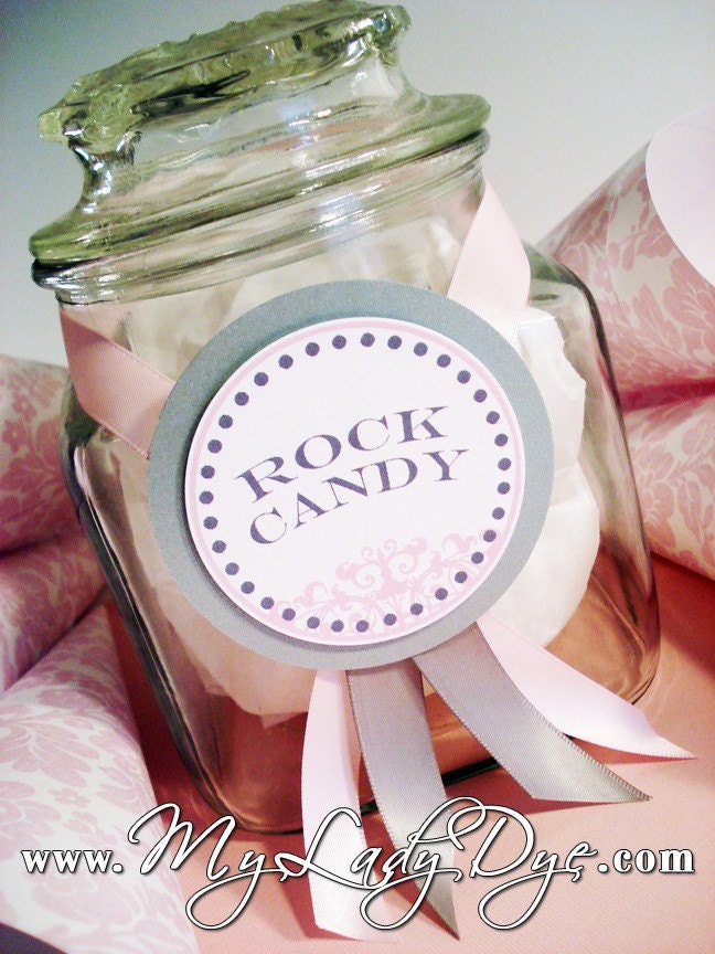 Shabby Chic Candy Jar And Dessert Table Labels - For Candy Buffet Dessert Table Candy Station Cookie Bar