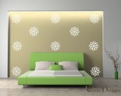 Bubble Flowers 12 Graphics - Vinyl Wall Decals Stickers Patterns