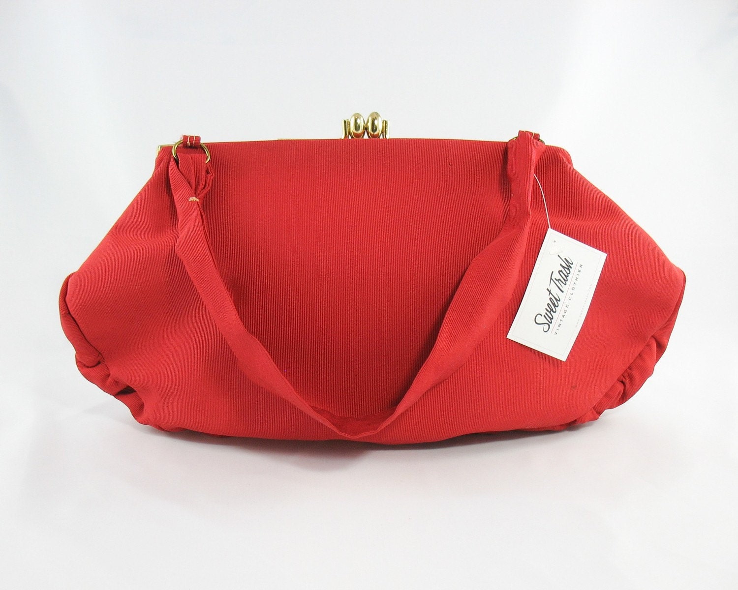 Vintage 1950s Red Purse