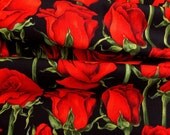 Fabric Freedom Red Rose 679-1