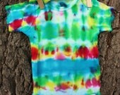 Tie Dye Cotton Onesie - WATERCOLOR - Newborn Size