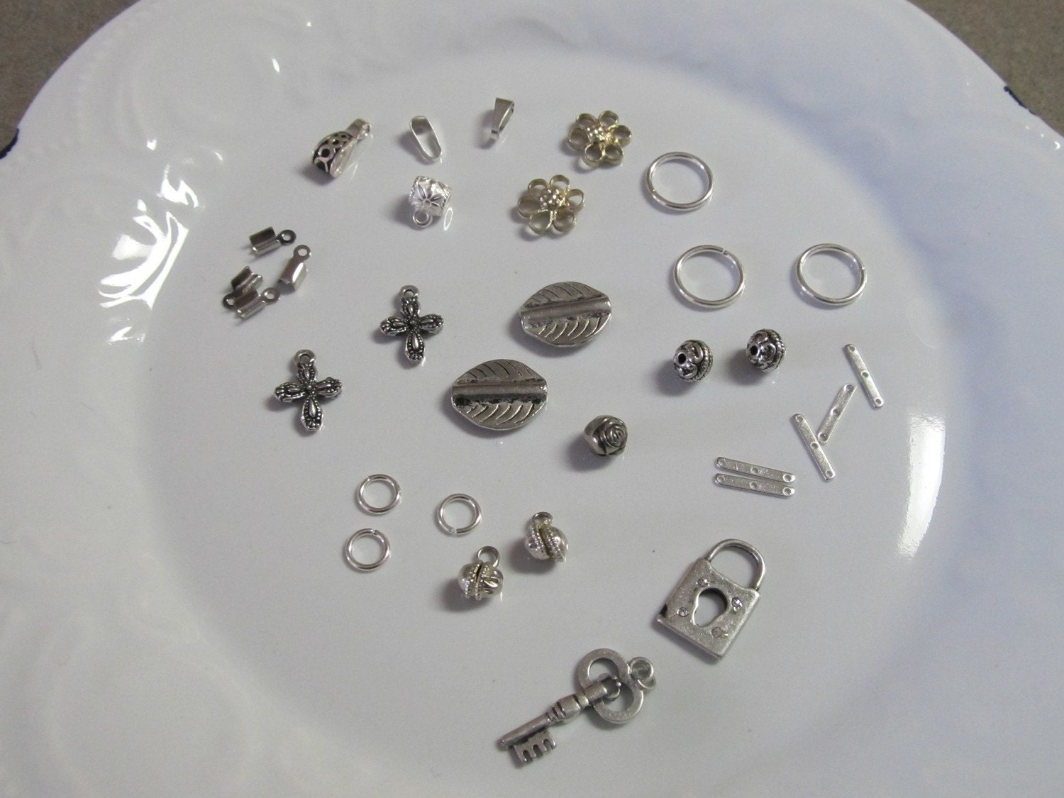 Supplied for Jewelry Thirty-two Pieces of This and That