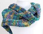 EcoCessory Soy Neckwarmer - Pretty as a Peacock