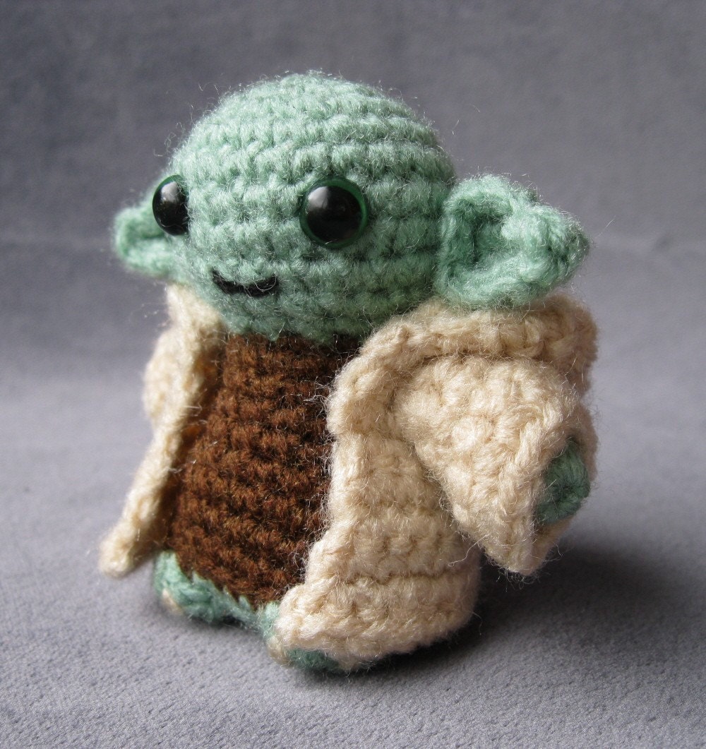 PDF of Yoda - Star Wars Mini Amigurumi Pattern