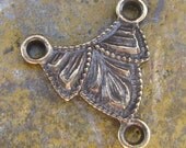6 Brass ox 3 Hole Connector Jewelry Findings 1093