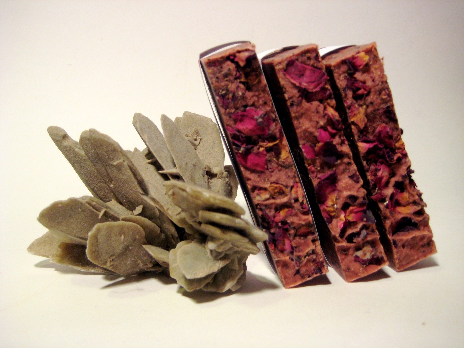 Rose Garden Bar Soap with Dried Rose Petals