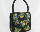 Flower Power - Vintage Beaded Purse