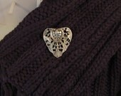 Pin Heart Shapped