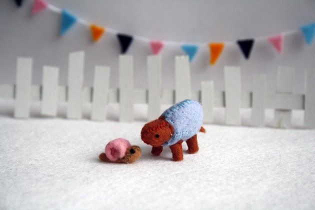 Mini Turtle and Snail BFFs