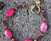 Magenta Quartz Bracelet